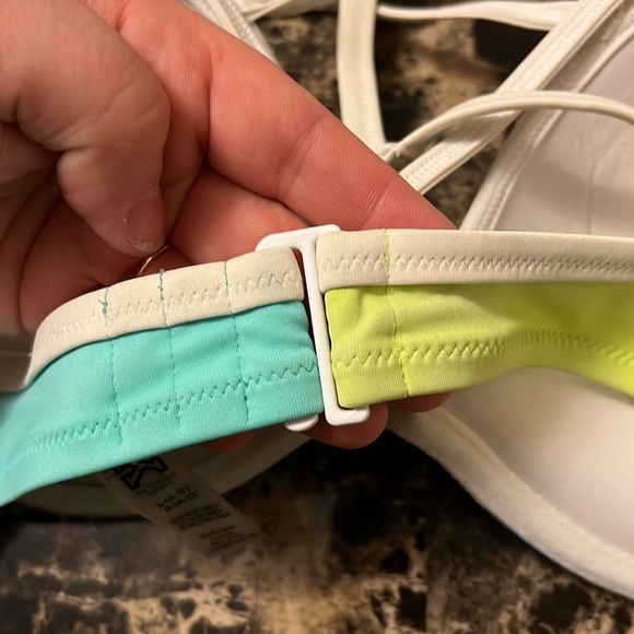 VS PINK Swim: Strappy Front T-Back Bikini Top - Picture 2 of 6